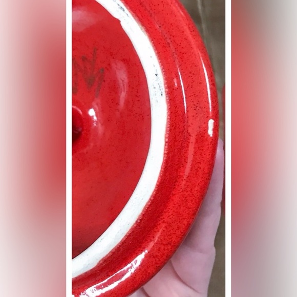 Vintage Sheep Treat Jar Tall Canister Country Kitsch Farm Cottage Core Whimsical - Picture 8 of 12